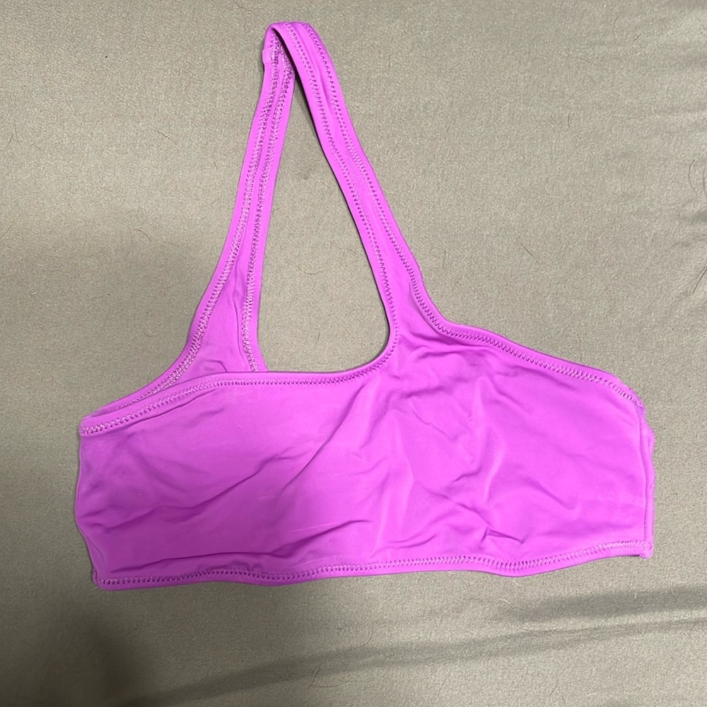 purple bikini top